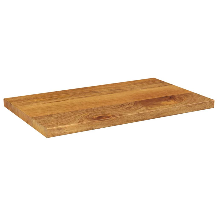 Table Top 40x20x2.5 cm Rectangular Solid Wood Mango