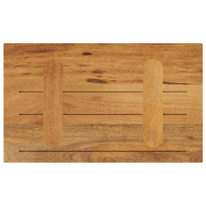 Table Top 40x20x2.5 cm Rectangular Solid Wood Mango