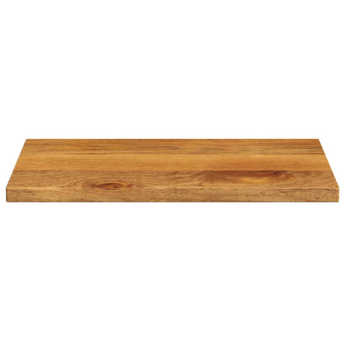 Table Top 60x20x2.5 cm Rectangular Solid Wood Mango