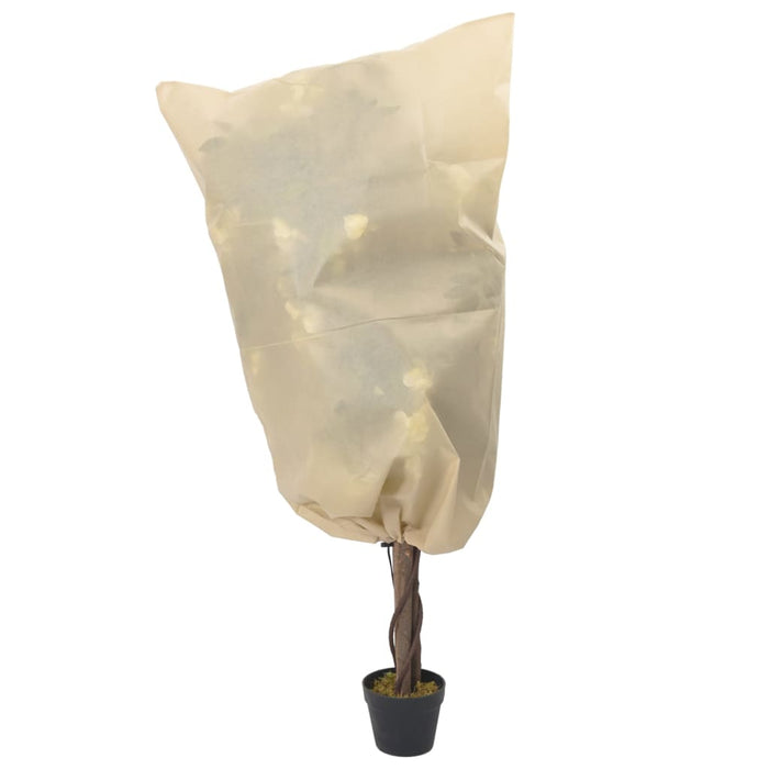 Plant Fleece Covers with Drawstring 12 pcs 70 g/m² 0.8x1 m