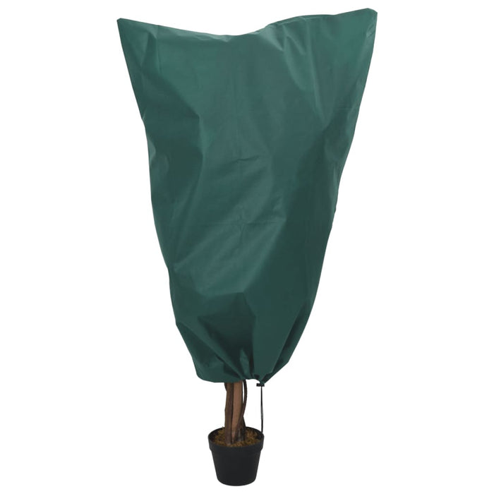 Plant Fleece Covers with Drawstring 12 pcs 70 g/m² 0.8x0.8 m