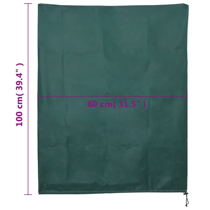 Plant Fleece Covers with Drawstring 12 pcs 70 g/m² 0.8x1 m