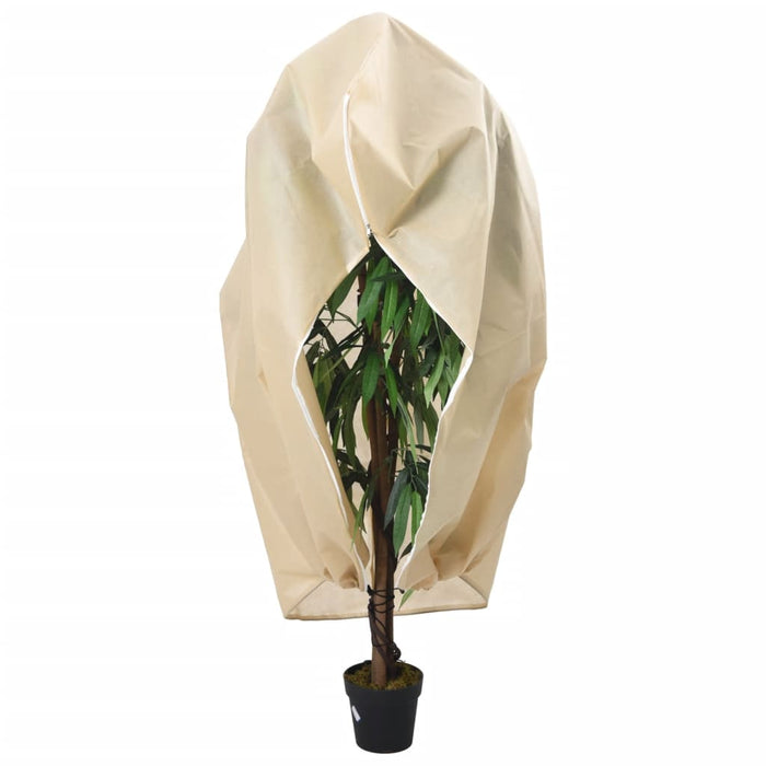 Plant Fleece Covers with Zip 10 pcs 70 g/m² 3.14x2.5 m