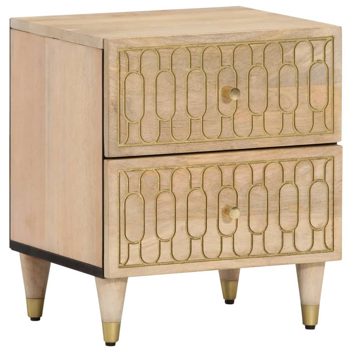 Bedside Cabinet 40x33x46 cm Solid Wood Mango