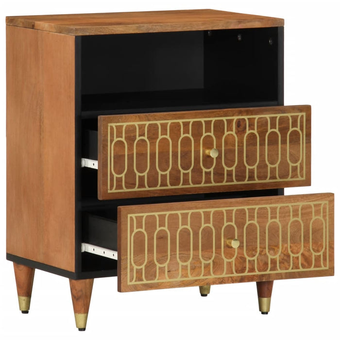 Bedside Cabinet 50x33x62 cm Solid Wood Mango