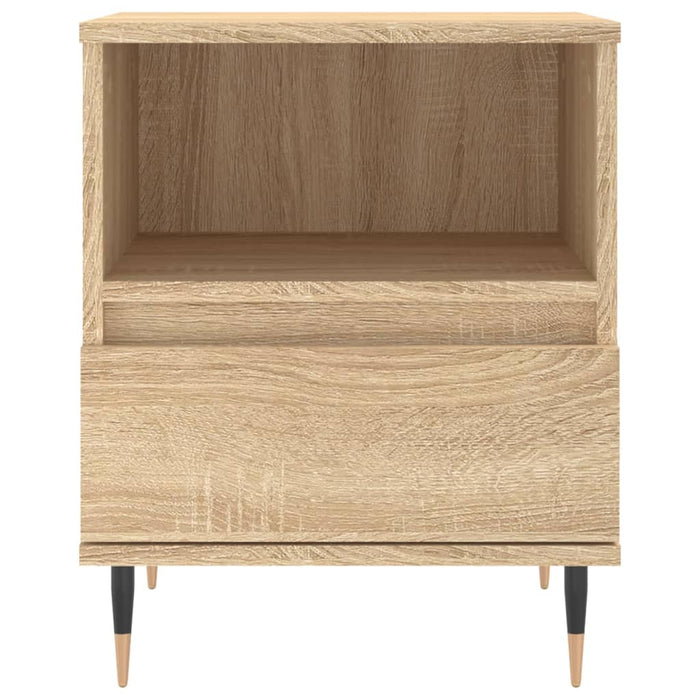 Bedside Cabinets 2 pcs Sonoma Oak 40x35x50 cm Engineered Wood