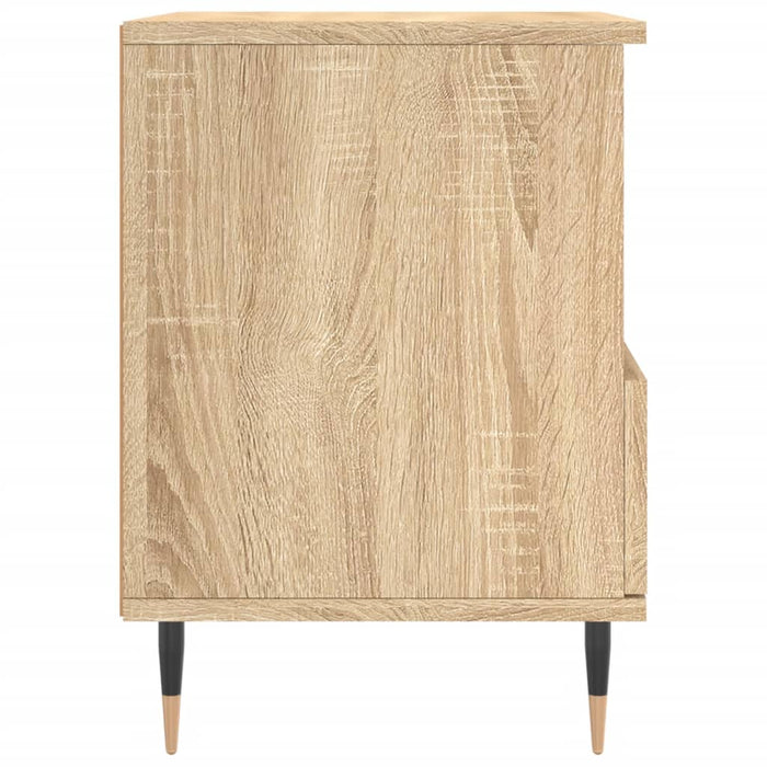 Bedside Cabinets 2 pcs Sonoma Oak 40x35x50 cm Engineered Wood