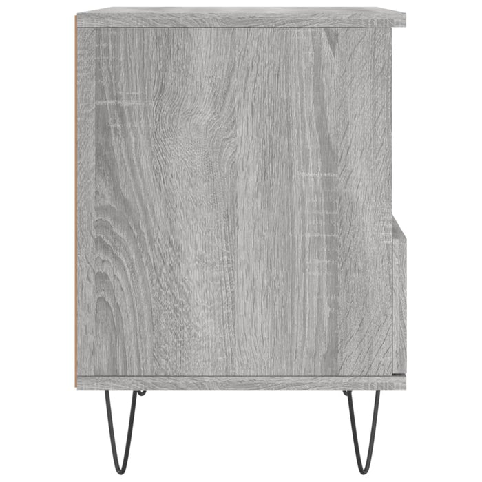 Bedside Cabinets 2 pcs Grey Sonoma 40x35x50 cm Engineered Wood