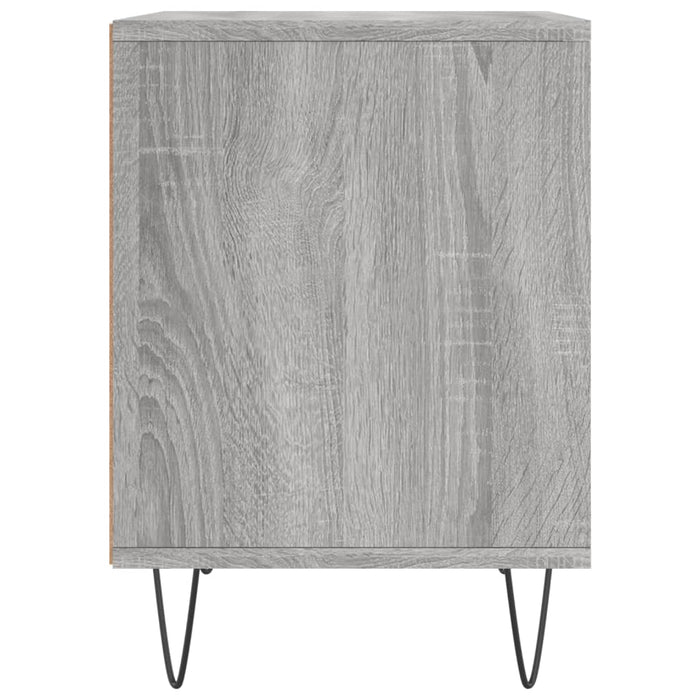 Bedside Cabinet Grey Sonoma 40x35x50 cm Engineered Wood