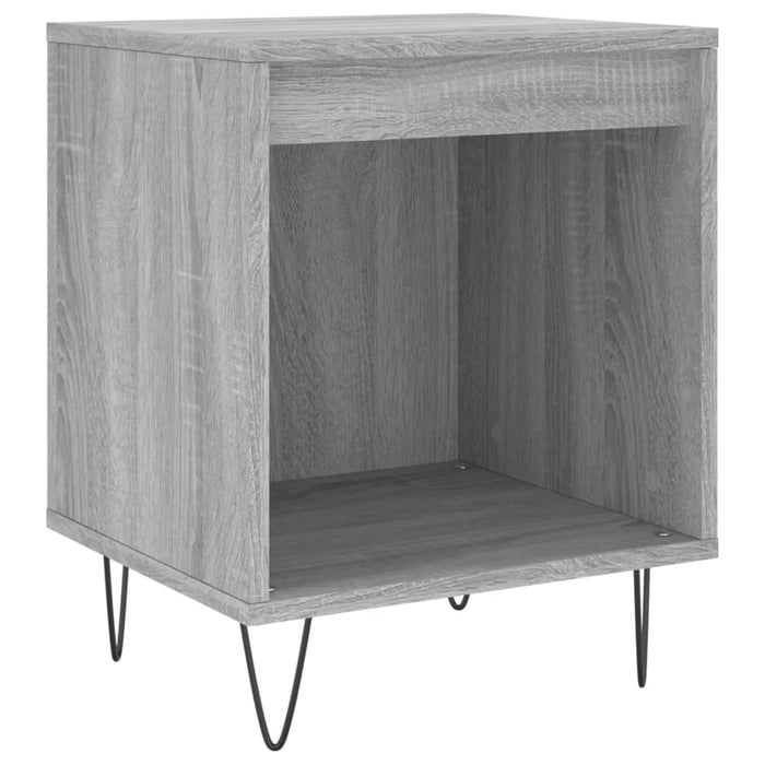 Bedside Cabinets 2 pcs Grey Sonoma 40x35x50 cm Engineered Wood