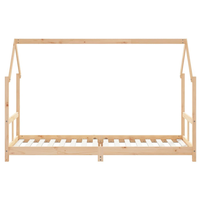 Kids Bed Frame 80x200 cm Solid Wood Pine