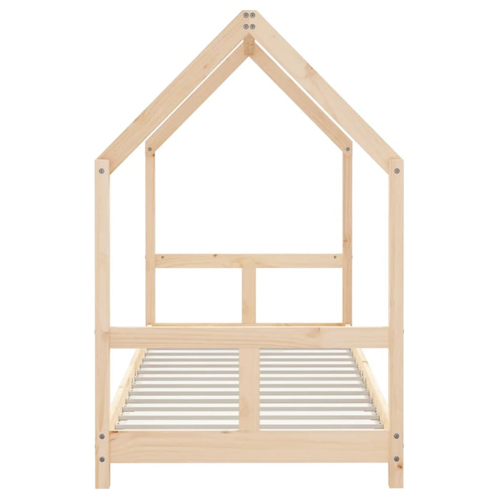 Kids Bed Frame 80x200 cm Solid Wood Pine