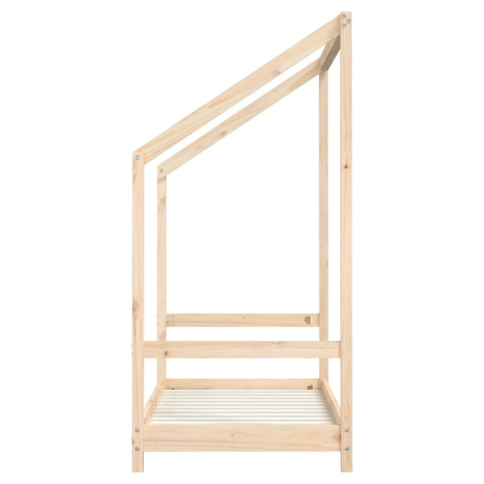 Kids Bed Frame 2x(70x140) cm Solid Wood Pine