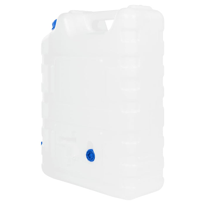 Recipient de apă cu robinet din plastic transparent 20 l