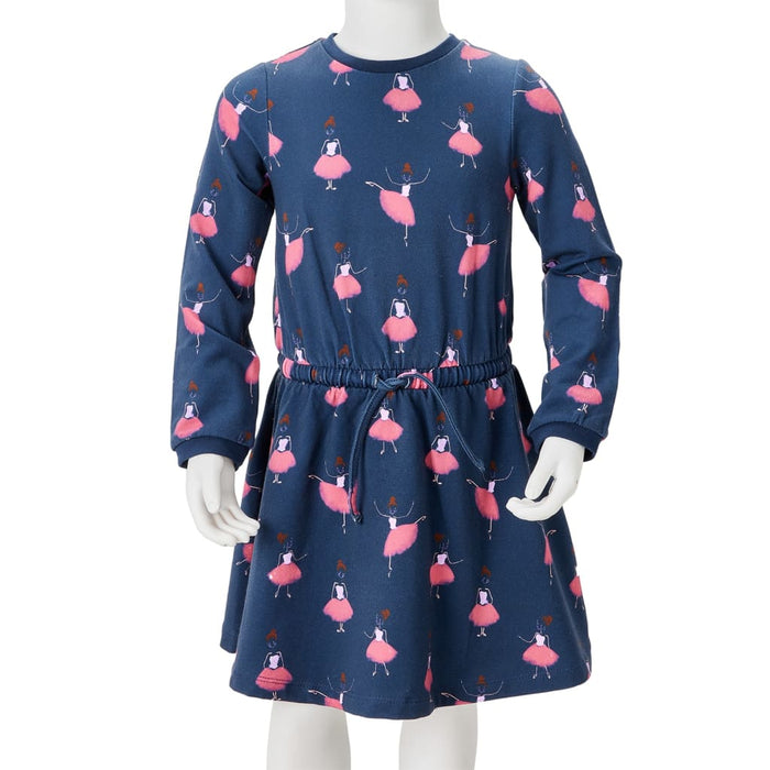 Kids' Dress Navy Blue 128