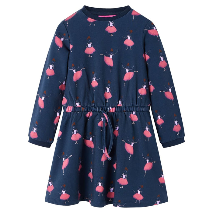 Kids' Dress Navy Blue 140