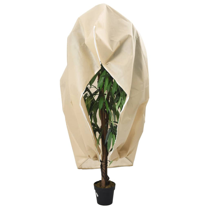 Plant Fleece Cover with Zip 70 g/m² 3.14x2.5 m