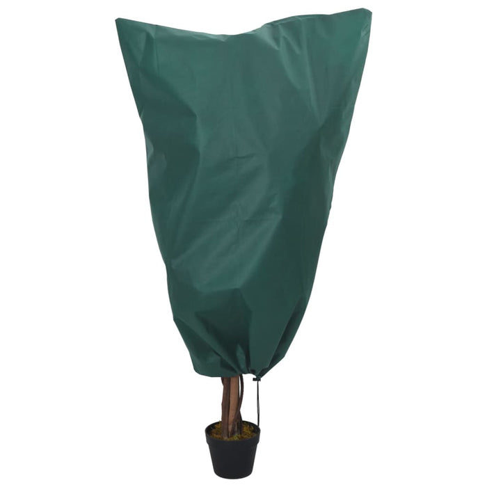 Plant Fleece Covers with Drawstring 4 pcs 70 g/m² 0.8x0.8 m