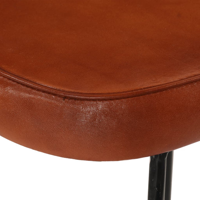 Bar Stools 2 pcs Dark Brown 41x29x62 cm