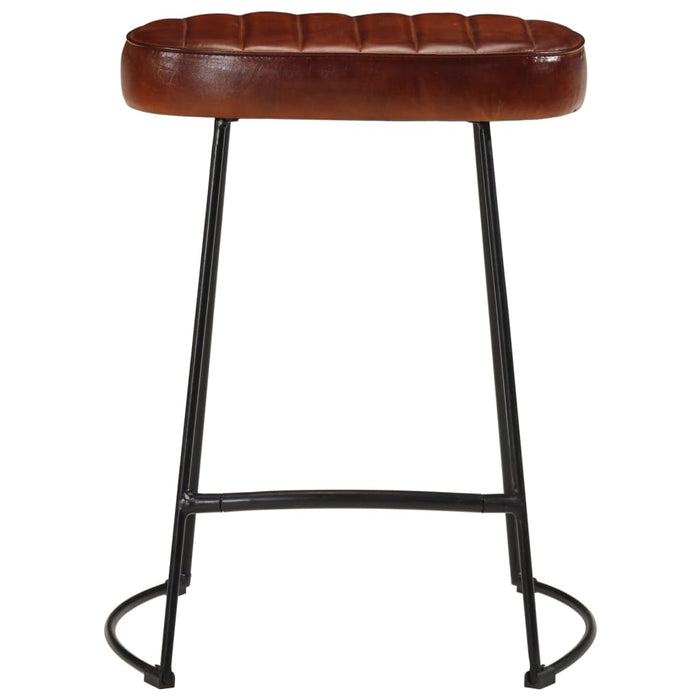 Bar Stools 2 pcs Dark Brown 40x29.5x53 cm