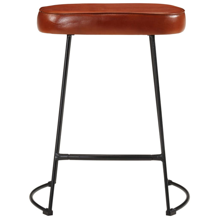 Bar Stools 2 pcs Dark Brown 40x29.5x53 cm