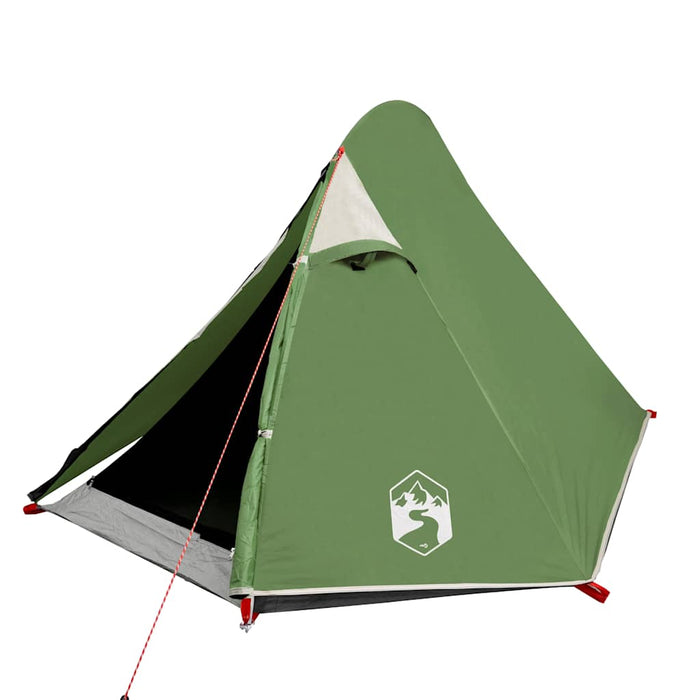 Camping Tent Dome 2-Person Green Waterproof