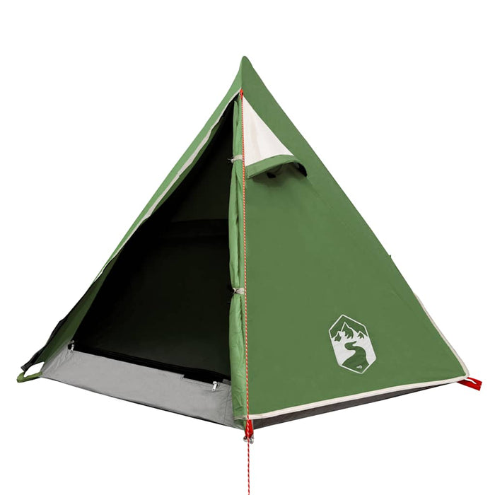 Camping Tent Dome 2-Person Green Waterproof