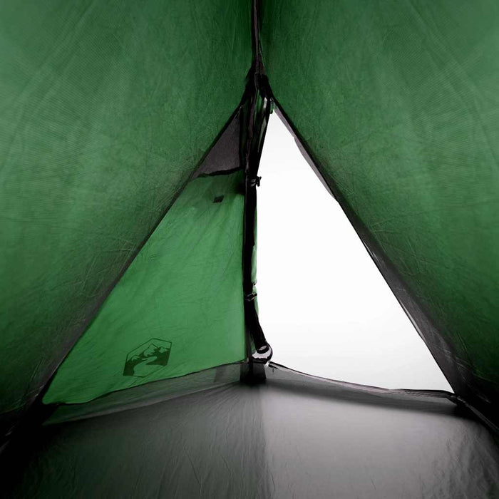 Camping Tent Dome 2-Person Green Waterproof