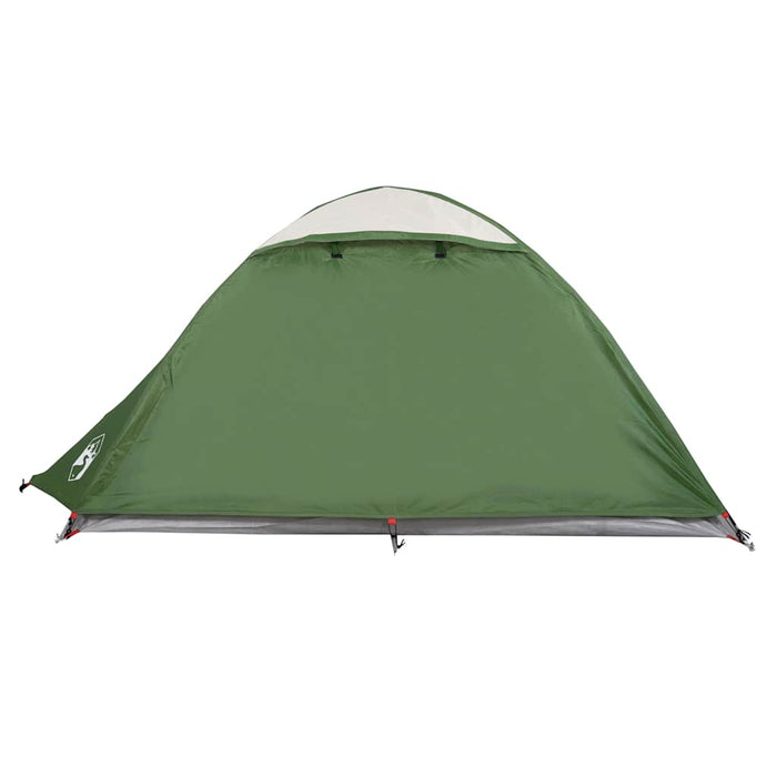 Cort de camping Dome pentru 2 persoane, verde, rezistent la apă