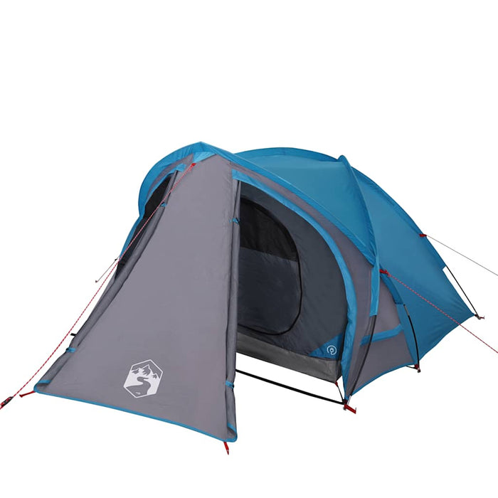 Camping Tent Dome 2-Person Blue Waterproof