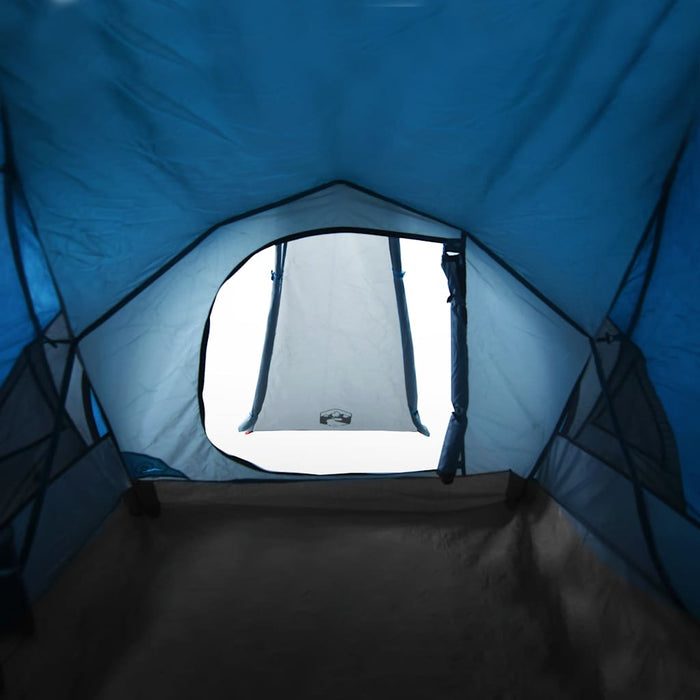 Camping Tent Dome 2-Person Blue Waterproof