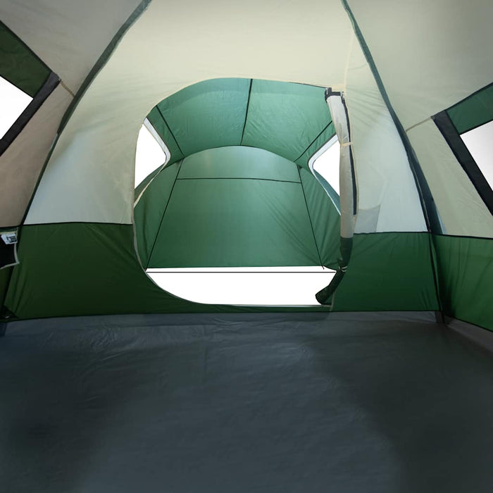 Family Tent Dome 6-Person Green Waterproof