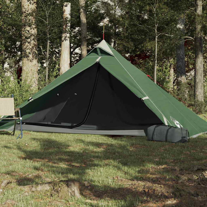 Cort de camping Tipi 1-Person Green Waterproof