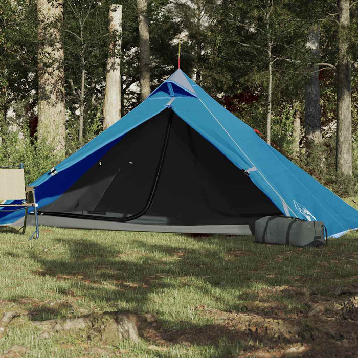 Cort de camping Tipi 1-Person Blue Waterproof