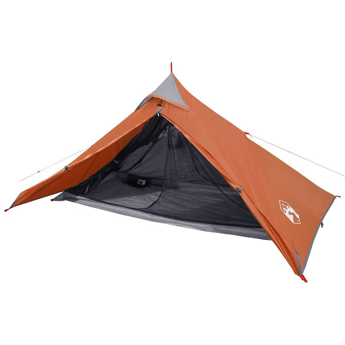 Cort de camping Tipi 1-Person Orange Waterproof