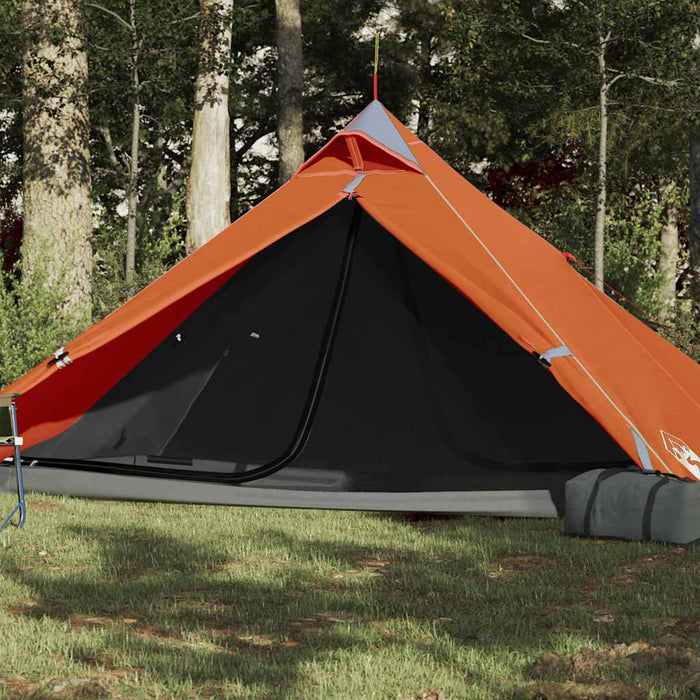 Cort de camping Tipi 1-Person Orange Waterproof