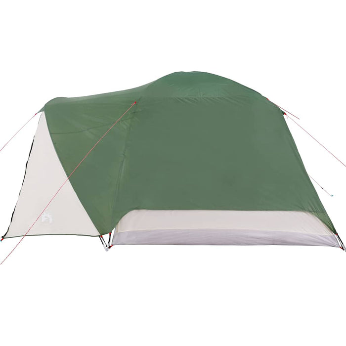 Camping Tent with Porch 4-Person Green Waterproof