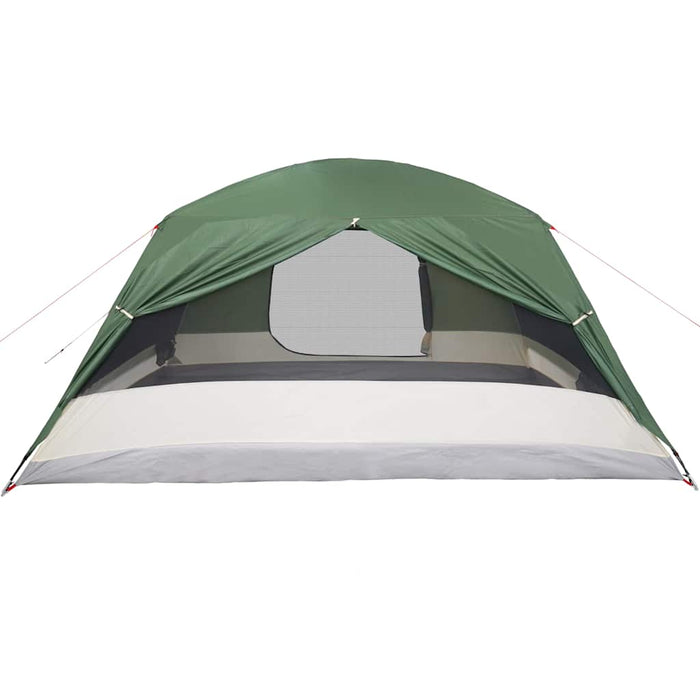 Camping Tent with Porch 4-Person Green Waterproof