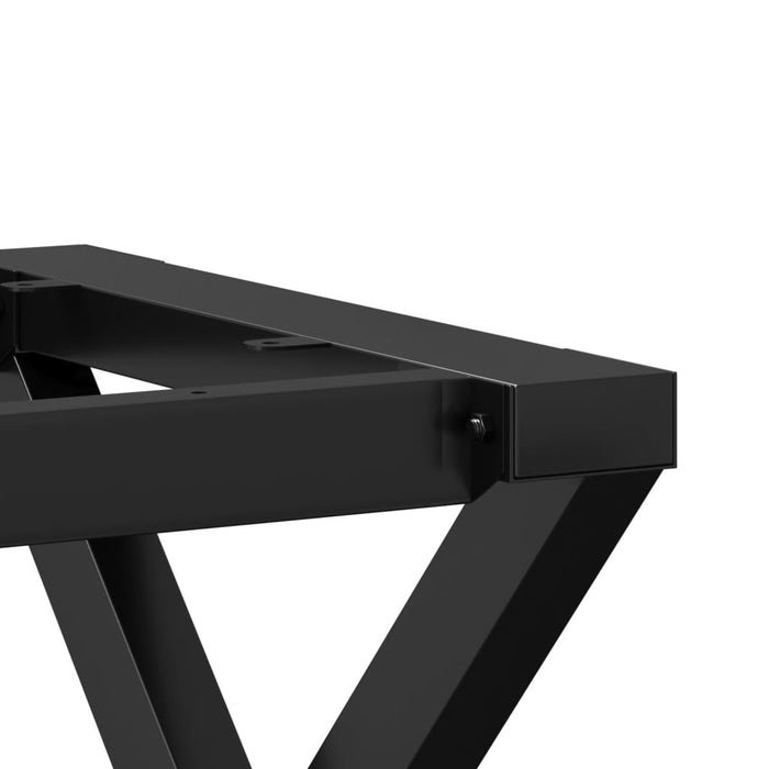 Coffee Table Legs X-Frame 30x30x33 cm Steel