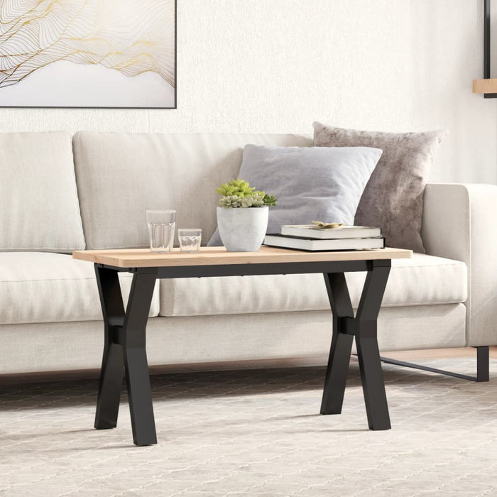 Coffee Table Legs Y-Frame 70x30x43 cm Steel