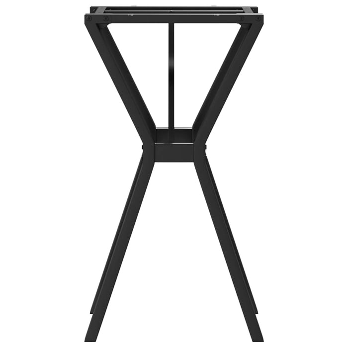 Dining Table Legs Y-Frame 40x40x73 cm Steel