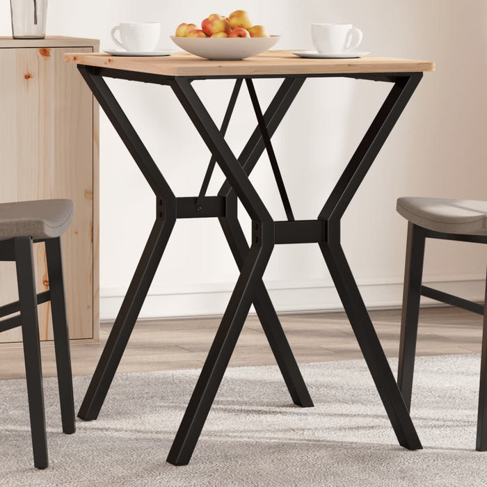 Dining Table Legs Y-Frame 60x50x73 cm Steel