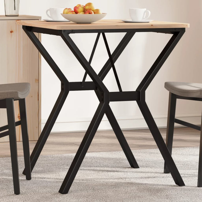 Dining Table Legs Y-Frame 60x60x73 cm Steel