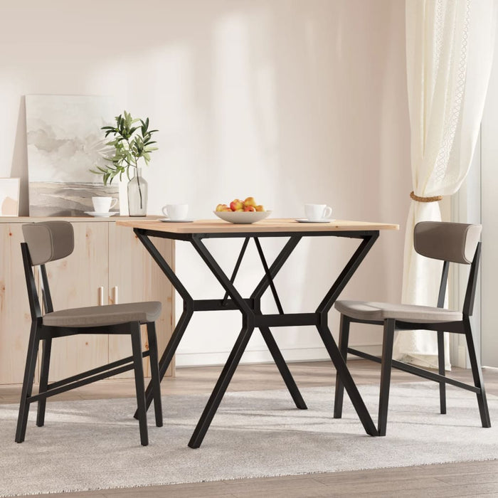 Dining Table Legs Y-Frame 70x70x73 cm Steel