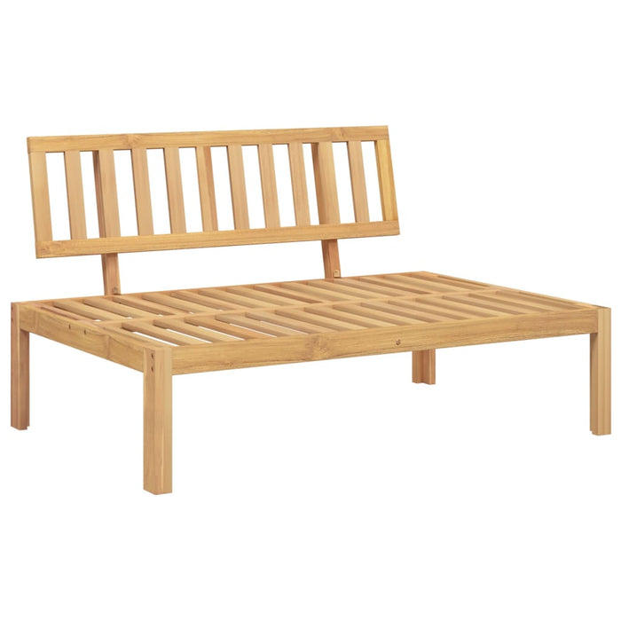 4 Piece Garden Pallet Sofa Set Solid Wood Acacia