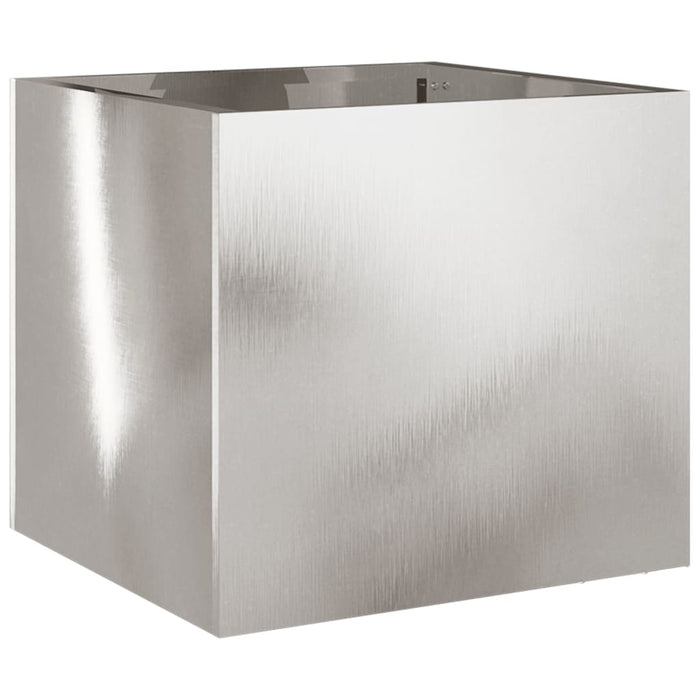 Planter Silver 32x30x29 cm Stainless Steel