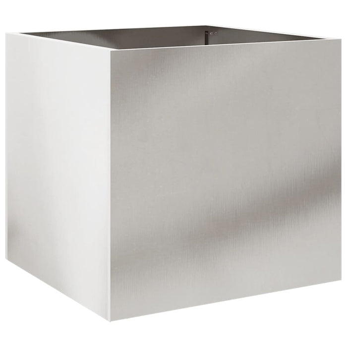 Planter Silver 42x40x39 cm Stainless Steel