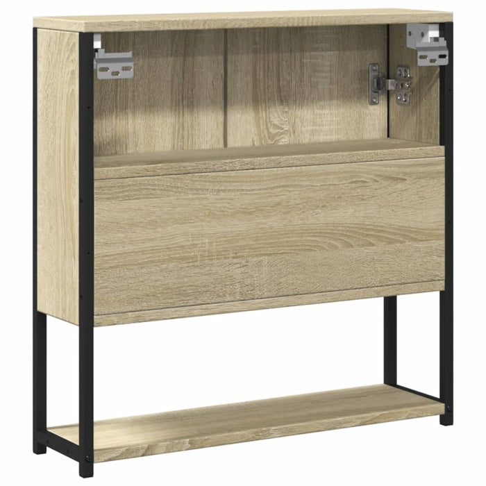 Bathroom Mirror Cabinet Sonoma Oak 60x16x60 cm Engineered Wood