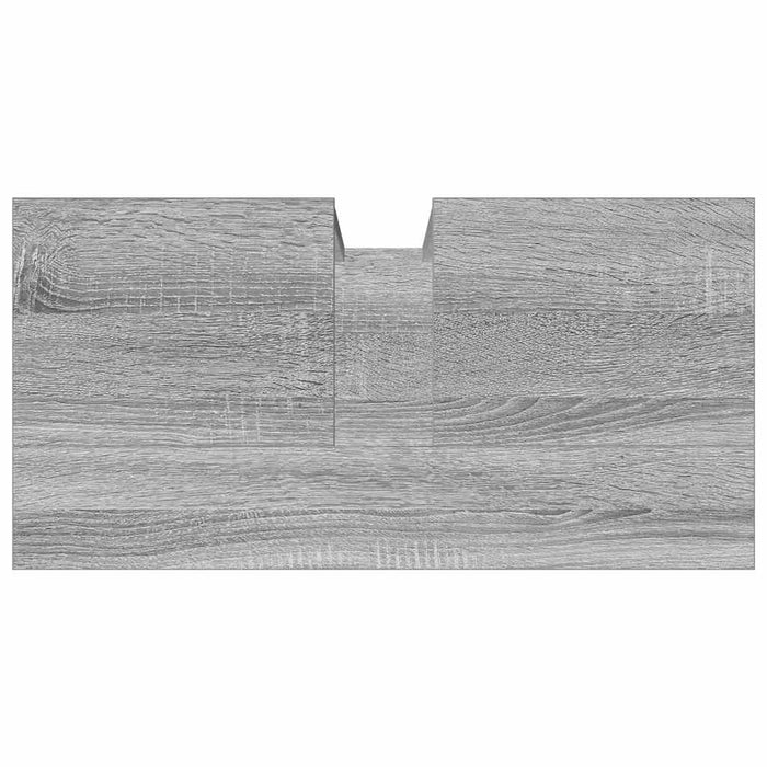 Bathroom Sink Cabinet Grey Sonoma 60x30x60 cm Engineered Wood