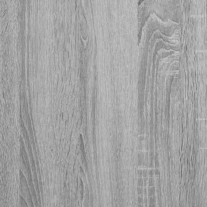 Шкаф за мивка за баня Grey Sonoma 80x33x60 cm Engineered Wood